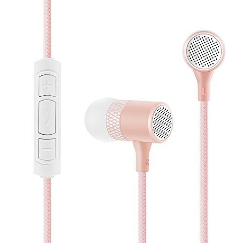 Headphones, HokoAcc In-Ear Earbuds Noise Isolation Headsets Heavy Bass Earphones with Microphone for iPhone iPod / Android Devices - Thumbnail 7