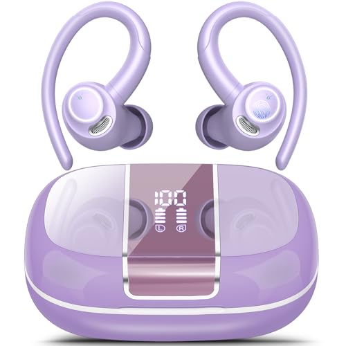 Wireless Earbuds Sport, 48H Bluetooth 5.3 Headphones with...