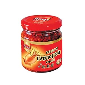 Heng’s Krokante Cuttlefish Chili, in Olie – 180g