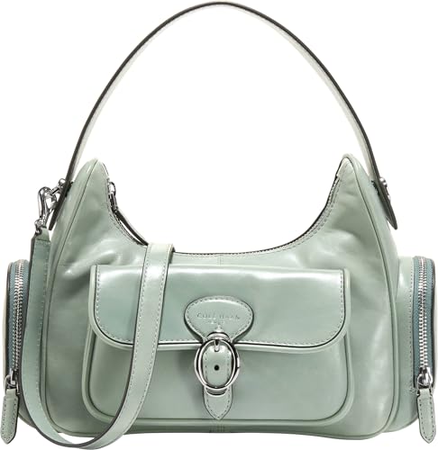 Cole Haan Women's Handbag - Alexandria Shoulder Bag with Pockets Crossbody Bag, Lily Pad - Amazon deal for $178.30