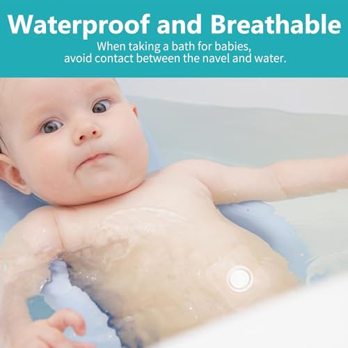 Baby Belly Button Patches - 15 Pack Umbilical Hernia Treatment With Waterproof Protection