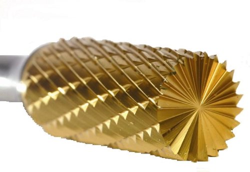 Champion Cutting Tool SB1 Double Cut TiN Coated Carbide Bur