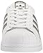 adidas Originals Women's Superstar Fashion Sneaker, White/Silver Metallic/Black,7.5 B(M) US