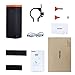 KMASHI USB Rechargeable Bike Light, Waterproof LED Bike Headlight with 4800mAh Portable Charger and Bluetooth Wireless Speakers
