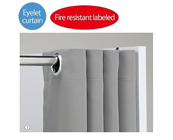 Vorhang Der Umkleidekabine Grau Amazon De Burobedarf Schreibwaren