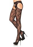 Bow Lace Garterbelt Suspender Pantyhose