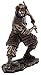 Top Collection Samurai Warrior in Fighting Stance with Sword Statue - Japanese Warrior Sculpture in Premium Cold Cast Bronze with Colored Accents - 8-Inch Collectible Martial Arts Fighting Figurine