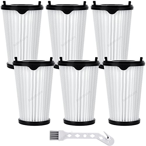 Rebirthcare Pack of 6 Filters for AEG Ergorapido Battery Vacuum Cleaner Accessories AEF150 CX7 Flexibility Animal Replacement Filter for All CX7-2 & QX8 Animal X Power CX7-2-45an CX7-2-i360 CX7-2-s360