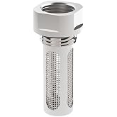 Mollytek G1/4" PC Water Cooling Impurity Filter Water Cooling System Filter 30 Mesh Computer Water Cooling Tank Filter Water Cooling Radiator Filter
