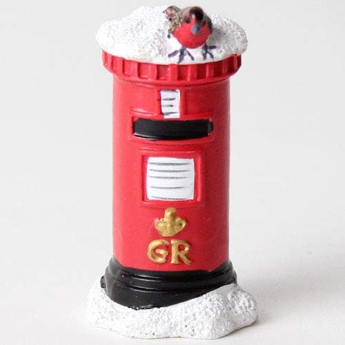 Anniversary House Postbox with a Robin Cake Topper Amazon.co.uk