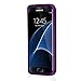 Galaxy S7 Edge Case, MCUK [Scratch Resistant] [Shock Absorption] 3 in 1 High Impact Hybrid Armor Defender Silicone Rubber Skin Hard Case Cover For Samsung Galaxy S7 Edge (Purple Black)