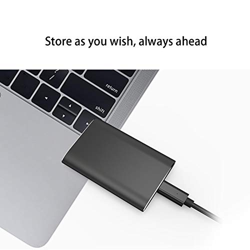 QIAO Externe Festplatte Tragbare 1TB-2.5 Zoll USB 3.1 Backups SSD Tragbare Für TV,PC,Mac,Laptop,Desktop,Windows,Rot,1TB – Bild 6