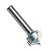 Point Router Bit, EnPoint Beadboard Router Bit with Tungsten Steel Blade Woodworking Carbide-Tipped 1/4