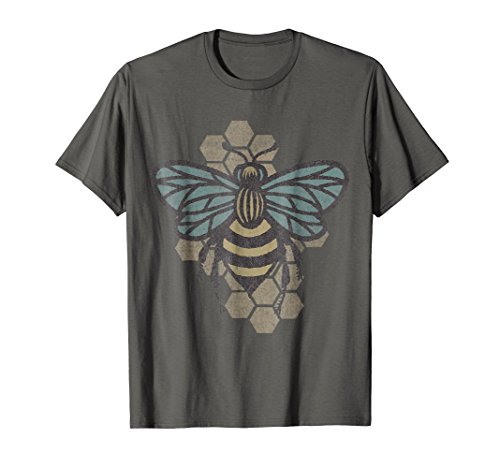 Beekeeping T-ShirtsRetro Beekeeper T-Shirt - Vintage Save the Bees Bumblebee T-ShirtOEKO-TEX STANDARD 100