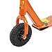 Xspec Aluminum Pro Dirt Kick Scooter Offroad Tires All Terrain Mountain, Orange, Oversized BMX Handlebars with 3-Bolt Clamp, Freestyle Fun Kids, Teens, and Adults Outdoor Sports Offroad