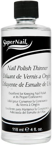 Supernail Nail Polish Thinner, 4-Ounce by Super Nail
