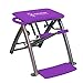 Life's A Beach Purple Pilates Pro Exercise Workout Fitness Chair with 4 DVDs