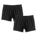 Popular Girl's Premium Playground Shorts - 2 Pack - Black - M (7/8)