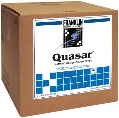 Franklin Cleaning Technology F136025 Quasar High Solids Floor Finish, 5 Galllon Box