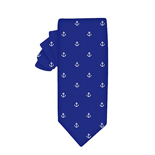 Anchor Skinny Tie | 5 Year Warranty | Gifts for Men | Groomsmen Accessories