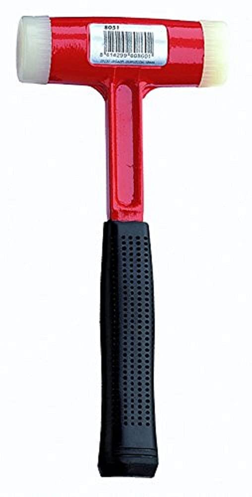 Hammer Rebound Protection with Plastic Handle, Interchangeable Nylon end Pieces 38 mm
