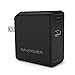 USB C Wall Charger RAVPower 24W Dual Type C Travel USB Charger 5V/3A Fast iSmart Charger Compatible Nintendo Switch, Google Pixel XL, Galaxy S9 S8 Note 8 and iPhone Xs XS Max XR X 8 7 Plus (Black)