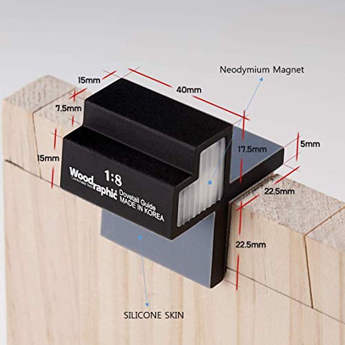 Woodraphic Dovetail Jig Marker Hand Saw Guide Marking Cut Wood
