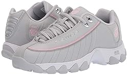 K-Swiss Women's ST329 Tape Sneaker, Misty Rose/Rose