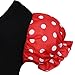IBTOM CASTLE Toddler Girl Polka Dots Party Fancy Costume Birthday Tutu Dress up Dance Leotard Gymnastic Cosplay Gown w/Ear Headband Red 2-3 Years