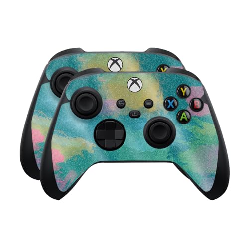 Glossy Glitter Skin Compatible with Microsoft Xbox Series X|S Controller (2 Pac…