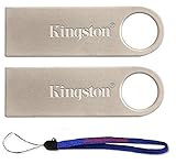 Kingston (TM) Digital DataTraveler SE9 16GB USB 2.0 (DTSE9H/16GB) 16GB (2 pack) Flash Drive Pen Drive - w/ (1) Everything But Stromboli (TM) Lanyard
