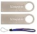 Kingston (TM) Digital DataTraveler SE9 32GB USB 2.0 (DTSE9H/32GB) 32GB (2 pack) Flash Drive Pen Drive - w/ (1) Everything But Stromboli (TM) Lanyard