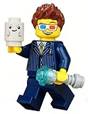 Custom Printed Toy Figure - 10th Doctor Figurine with Sonic Screwdriver and Accessories