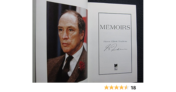 Memoirs Trudeau Pierre Elliott 9780771000362 Amazon Com Books Memoirs Trudeau Pierre Elliott 9780771000362 Amazon Com Books