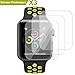 Apple Watch Screen Protector 42mm(Series 3/Series 2／Series 1),SMAPP Ultra Anti-Fingerprint Premium Screen Protector for Apple Watch 42 mm/Full Coverage/Explosion-Proof/Anti-Bubble (3-Pack)