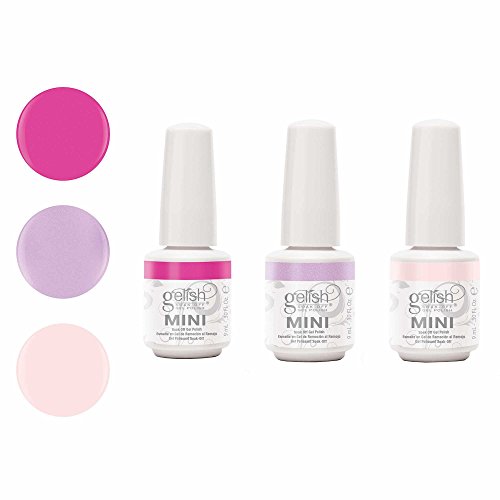 Gelish Mini Royal Temptations 9 mL Bottle Soak Off Gel Nail Polish Set (6 Pack)