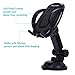 Car Mount, Mobile Phone Car Mount for iphone 6 Plus Samsung Galaxy s6 Cell Phone with 180 Degree Adjustable Arm(Black)