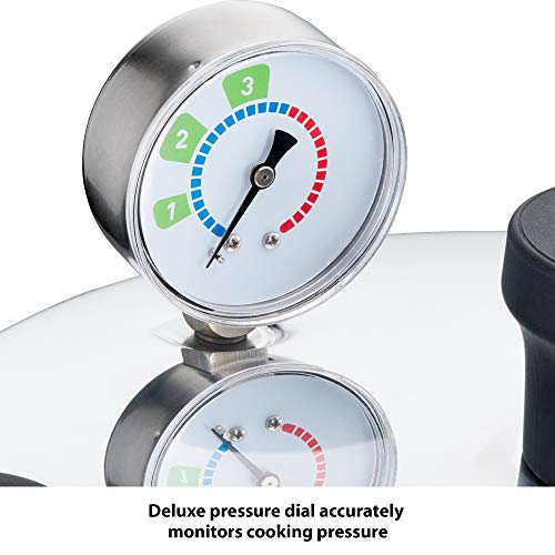 Tfal Pressure Cooker Stainless Steel Pressure Canner 22 Quart