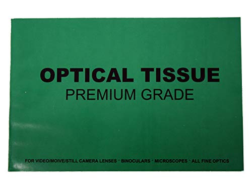 KDSG Premium Grade Optical Tissues Lens Cleaning Paper, for Night Vision Optics, Scope, Microscope, Camera Lens, Pack of 50 Sheets