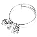 Gmai Strong Workout Exercise Weight Lifting Barbell Kettlebell Fitness Silver Fitness Gym Barbell Plate Dumbbell Weight Jewelry Set Necklace Keyring bracelet