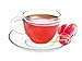 Teapot Set Glass Teapot Polo, 45oz/1330ml with Set of 2 Cups and Saucers, 5oz/150ml