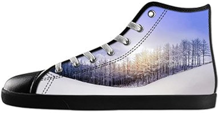canvas snow sneakers
