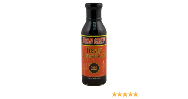 Iron chef teriyaki baste and glaze 14.5oz (731050001654)
