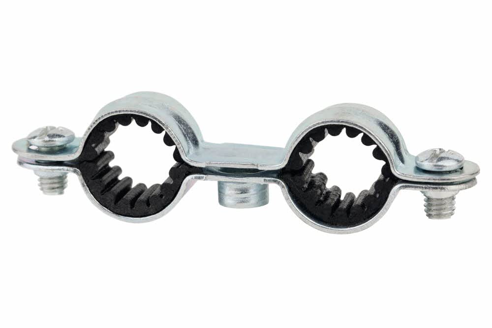 Index 184 AB7IDZ1820 Index AB7IDZ1820-Abrazadera Doble isofónica Cincada (18-20 (M7), 50 uds.)