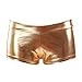 HDE Women's Shiny Metallic Booty Shorts Liquid Wet Look Hot Pants Dance Bottoms