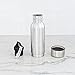 Stainless Steel Bottle Insulator with Opener by Buzzed Designs (Steel)