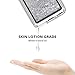 Dexnor Compatible with LG Stylo 4 Case LG Q Stylus Case Hard Clear Glitter 3D Flowing Liquid Cover TPU Silicone + PC 3 Layer Shockproof Protective Heavy Duty Defender Bumper for Girls/Women - Silver