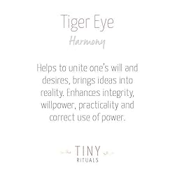 Tiny Rituals TIGER EYE ENERGY BRACELET