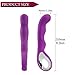 G Spot Vibrator,Female Vibrators Dildo for Clitoral Vagina Anal Stimulator Powerful Motor Waterproof with 10 Vibration Patterns Adult Sex Toys for Women Couple (Purple)