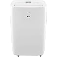 LG 6,000 BTU (DOE) / 8,000 BTU (ASHRAE) Portable Air Conditioner, Cools 250 Sq.Ft. (10' x 25' room size), Quiet Operation, LC